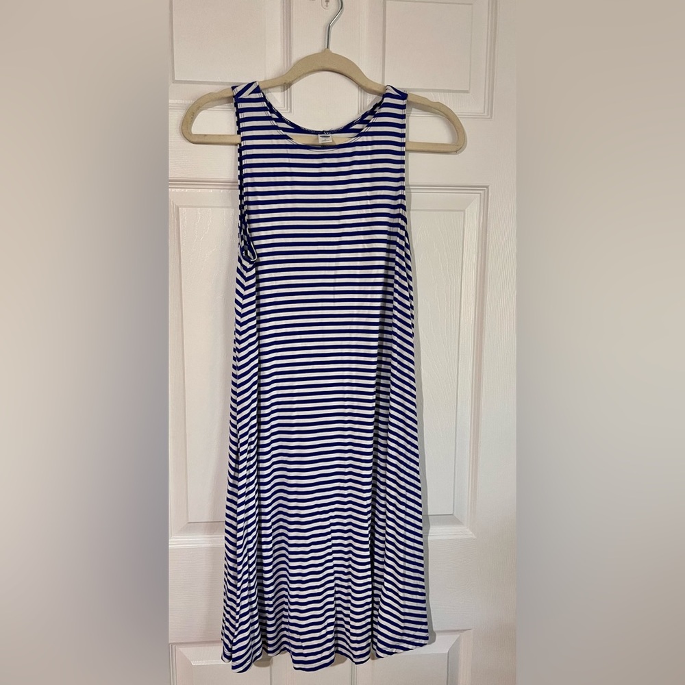 Old Navy Striped Sleeveless Dress